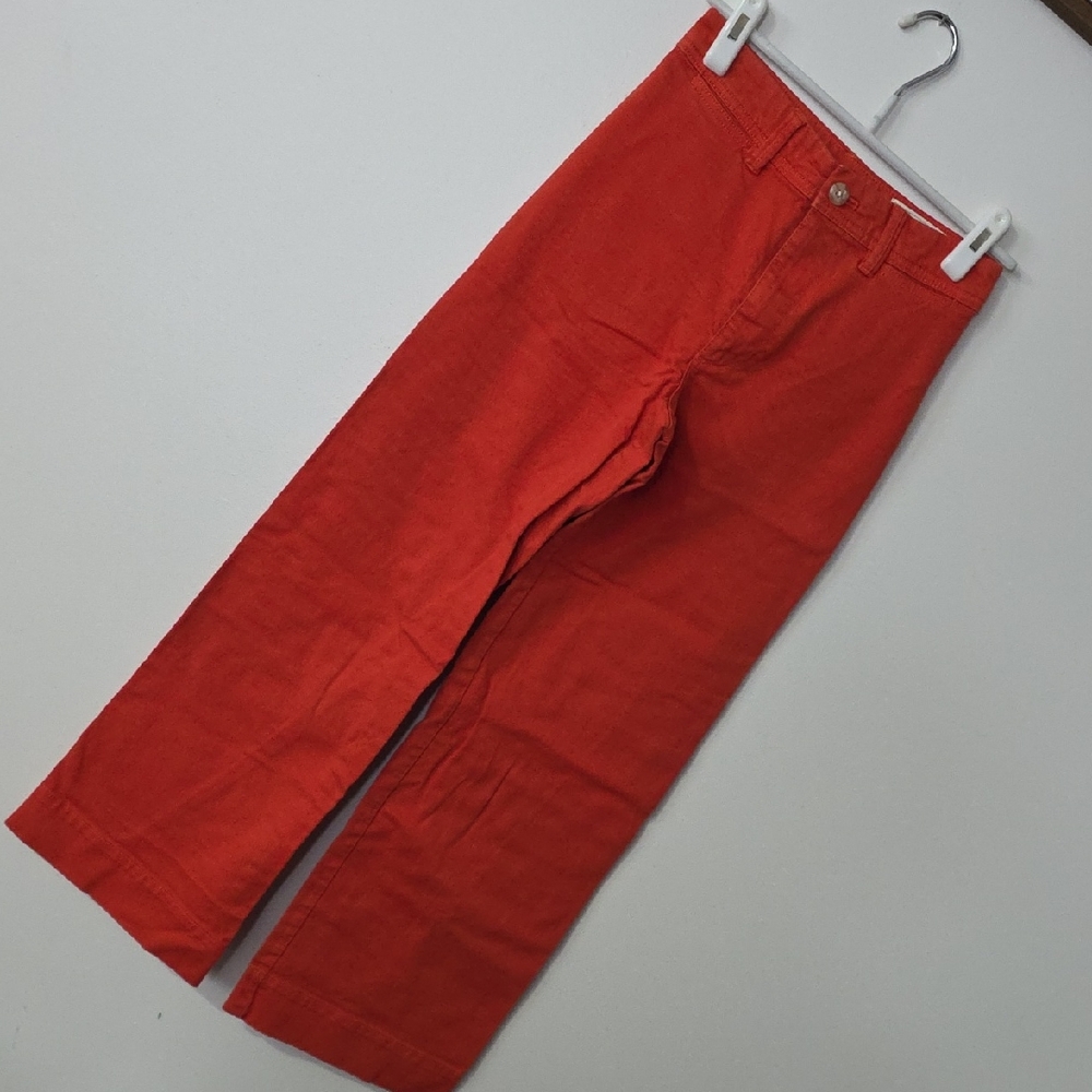 GAP Vibrant Orange High Rise Wide Leg Jeans - Size 00